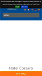 Mobile Screenshot of hotelcorsaro.it
